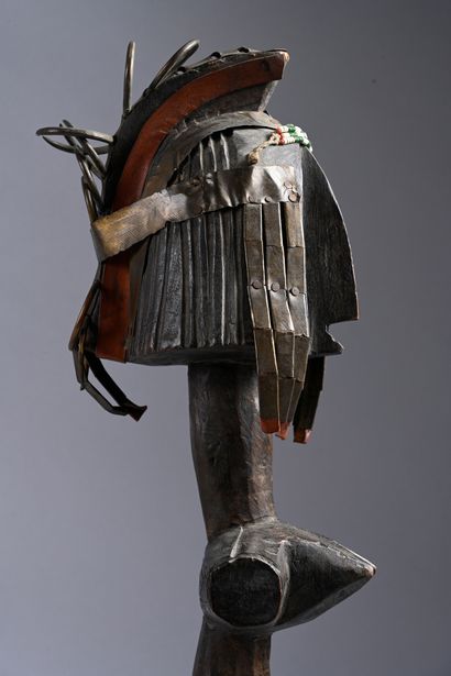 Bagirmi statue Mali
Wood, metal, beads
Dimensions:...