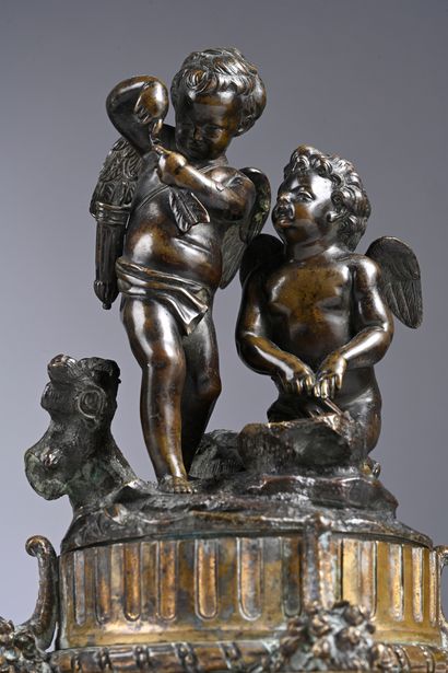 19th century French school
Lovers making...