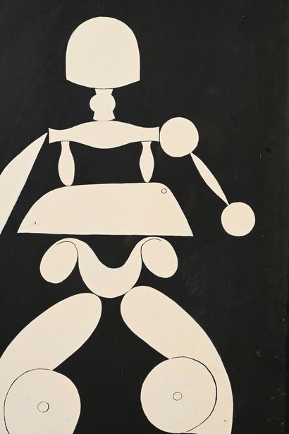 VICTOR BRAUNER (1903-1966) 
Untitled (woman,...