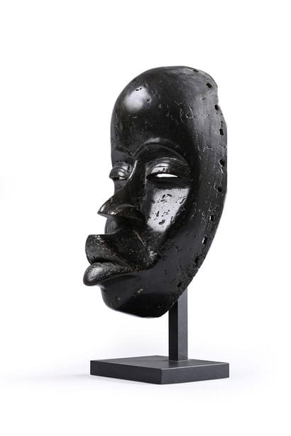 Dan mask, Ivory Coast
Wood, deep black patina,...