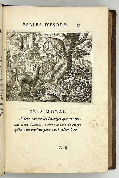 ÉSOPE, & [Gilles SADELER].
Fables of Aesop,...