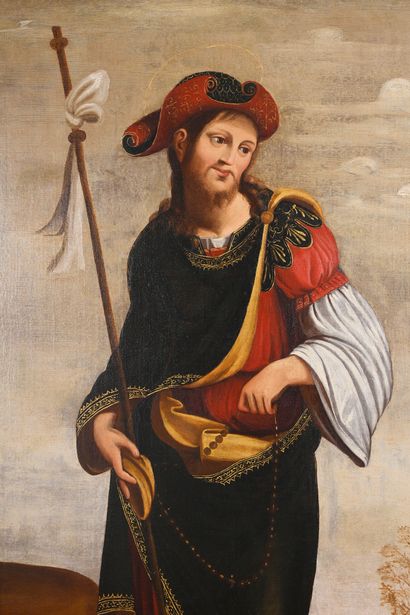 Late 17th century Lima school
Saint John...