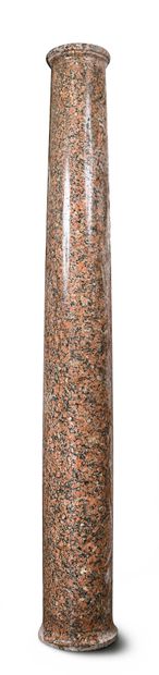 Pair of large granite columns.
Neoclassical...