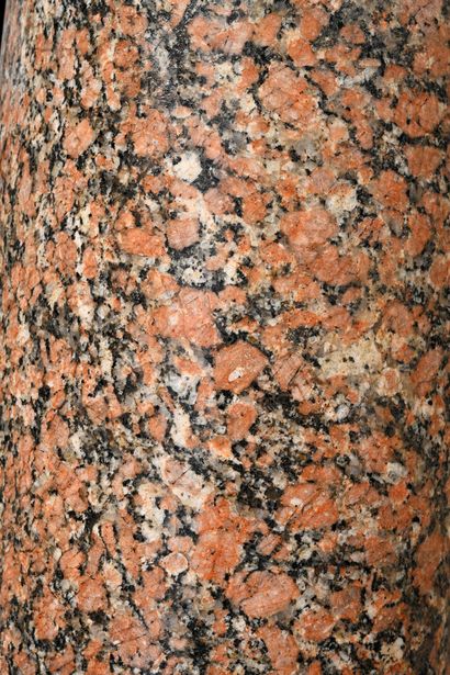 Pair of large granite columns.
Neoclassical...