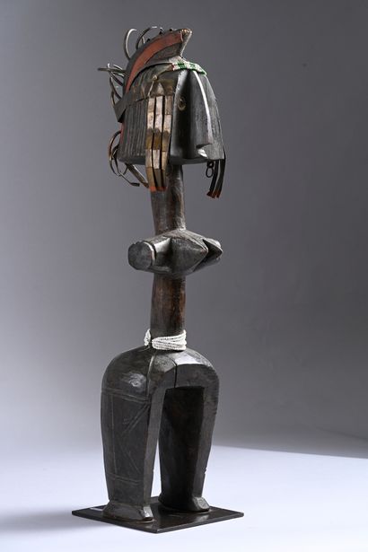 Bagirmi statue Mali
Wood, metal, beads
Dimensions:...