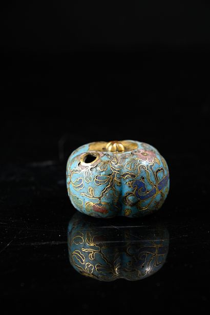 CHINA, 18th century
Set of two small droppers...