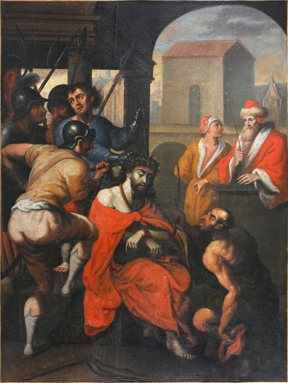 Late 17th century Lima school
Christ presented...