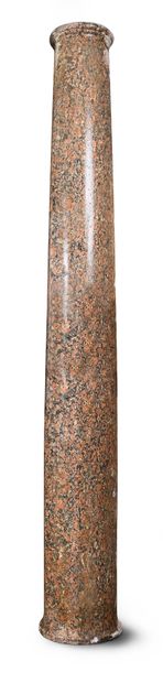 Pair of large granite columns.
Neoclassical...