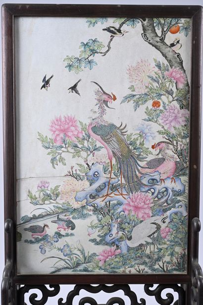 CHINA, 18th and 19th century
Scholar's screen
Consisting...