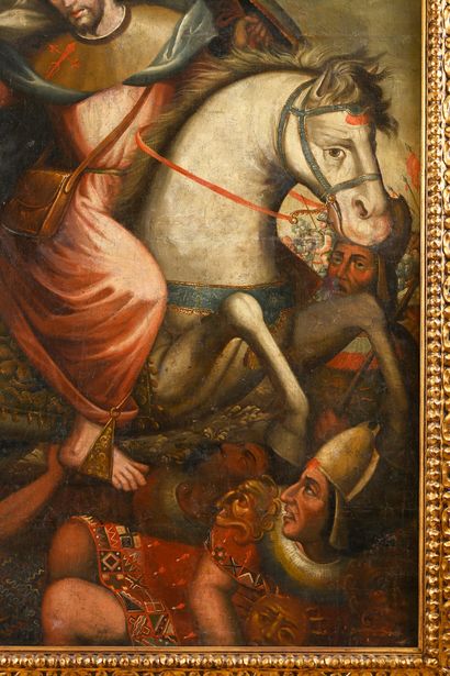 18th century Cuzco school
Saint James on...