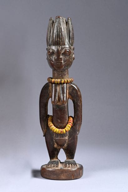 Pair of twins, ere ibeji, Yoruba (Igbomina)Yoruba...