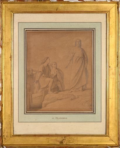 Hippolyte FLANDRIN (1809-1864)
L'appel au...