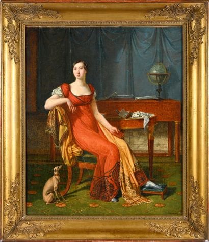 Attributed to Charles Brocas (1774-1835)
Portrait...