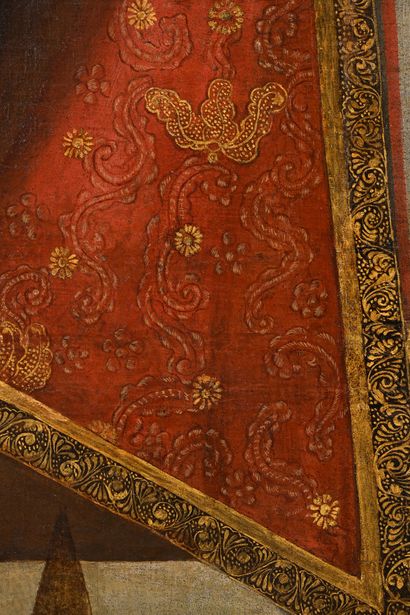 Cuzco school circa 1700
Pilgrim Virgin and...