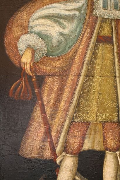 . Late 18th century Salta school
Harquebusier...