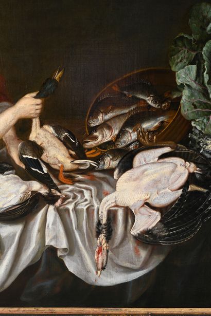 Joachim Bueckelaer (1533- 1574/75), attributed...