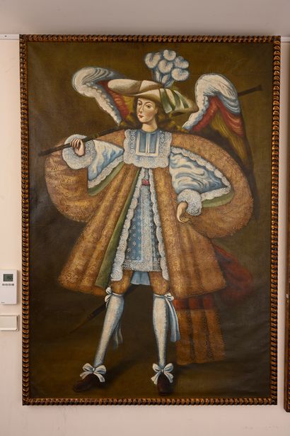 . Late 18th century Salta school
Harquebusier...