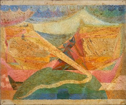 HENRI VALENSI (1883-1960) 
Landscape at El...