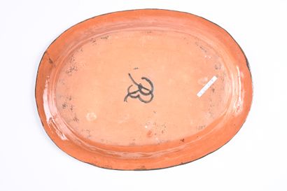 BUTHAUD René (1886-1986)
Oval earthenware...
