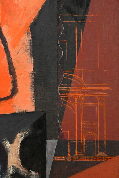 LOUIS MARCOUSSIS (1878-1941) 
Crouching figure,...