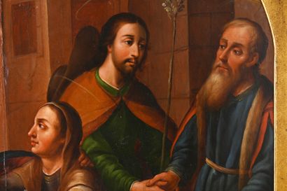 18th century colonial school
The Visitation
Oil...