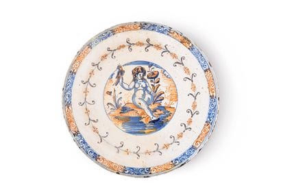 Very large Talavera earthenware dish
Spain,...