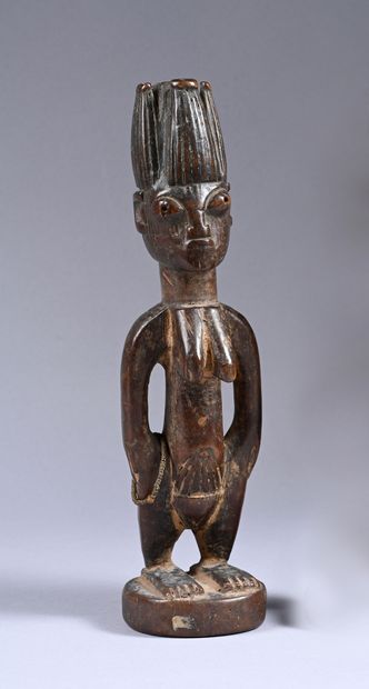 Pair of twins, ere ibeji, Yoruba (Igbomina)Yoruba...