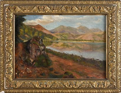 Jules Desgoffe (1864-1905)
Lake Chambon
Oil...
