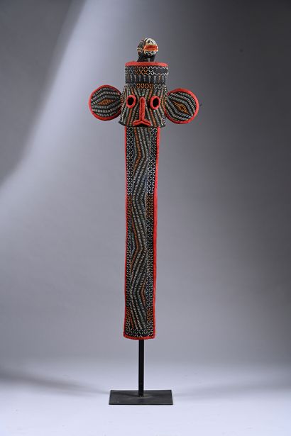 Bamiléké elephant mask, Cameroon
Wood, fabric,...
