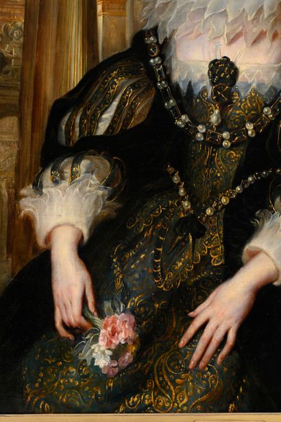 Attributed to DELAROCHE Paul (1797-1856)
Portrait...