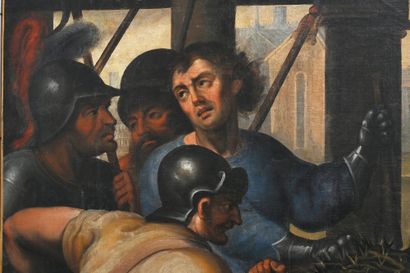 Late 17th century Lima school
Christ presented...