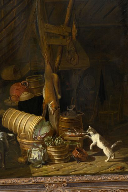 Flemish school of the 17th century.
Attributed...