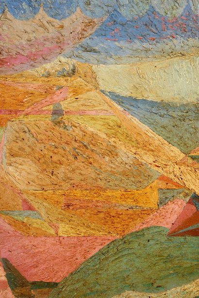 HENRI VALENSI (1883-1960) 
Landscape at El...