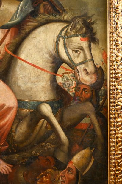 18th century Cuzco school
Saint James on...