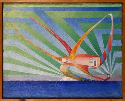 Henry VALENSI (1883-1960)
The seaplane, circa...