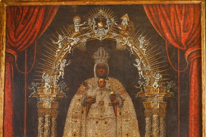 Lima school circa 1700
The Black Madonna...