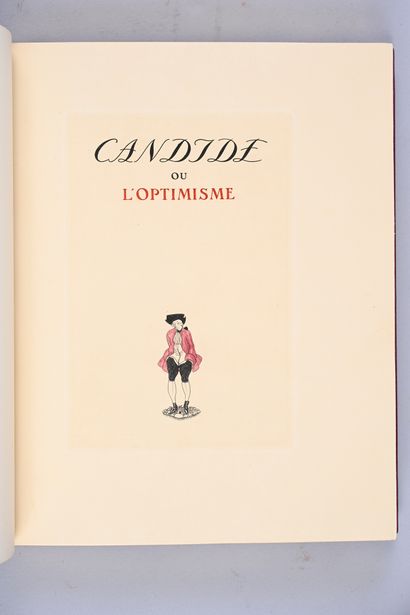 François-Marie Arouet dit VOLTAIRE
Candide...