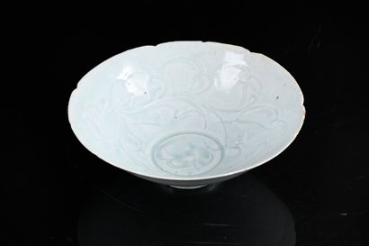 CHINA, Song Dynasty
Qingbai porcelain bowl
Mounted...