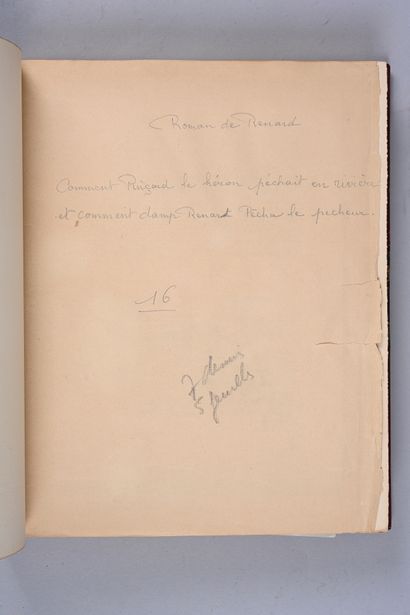 Le Roman de Renart
Editions Hippocrate et...