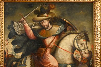 18th century Cuzco school
Saint James on...