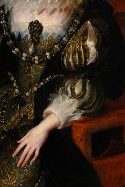Attributed to DELAROCHE Paul (1797-1856)
Portrait...