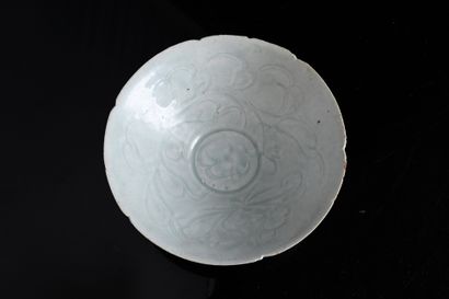 CHINA, Song Dynasty
Qingbai porcelain bowl
Mounted...