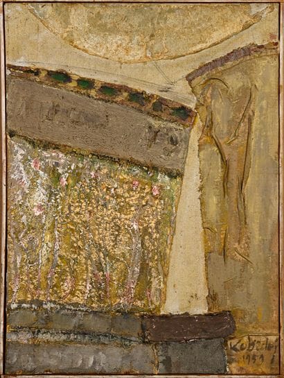 ALEKSANDER KOBZDEJ (1920-1972) 
Trigone,...