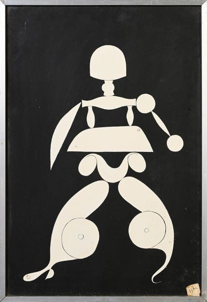 VICTOR BRAUNER (1903-1966) 
Untitled (woman,...
