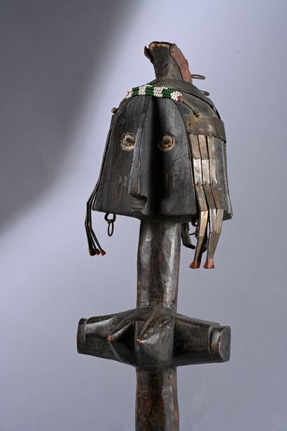 Bagirmi statue Mali
Wood, metal, beads
Dimensions:...