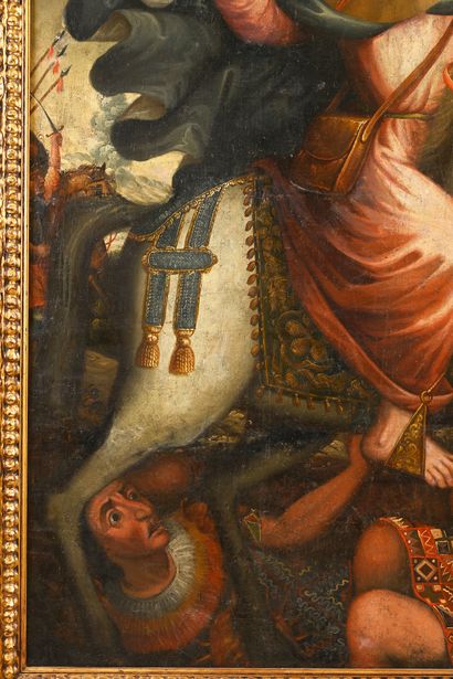 18th century Cuzco school
Saint James on...