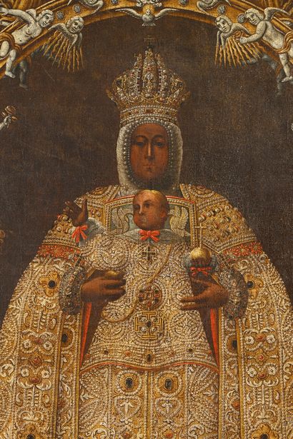 Lima school circa 1700
The Black Madonna...