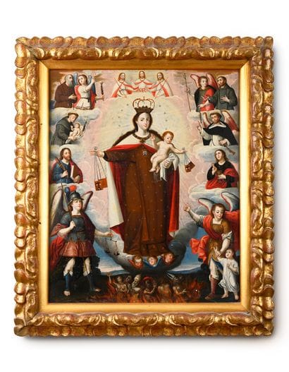 18th century Toledo workshop (Peru)
Virgin...
