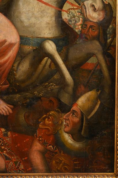18th century Cuzco school
Saint James on...