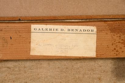 AVIGDOR ARIKHA (1929-2010) 
Dédoublée, December...